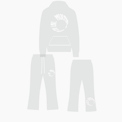 Gray Straight Leg Set - Yes, this an entire set. The size that you select will be for both Hoodie and Bottoms