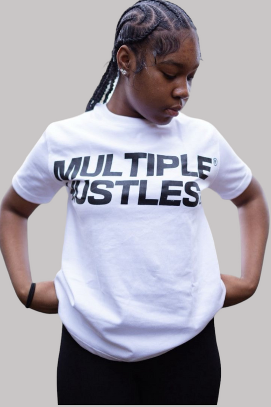 SHORT SLEEVE MULTIPLE HUSTLES LDN TEE