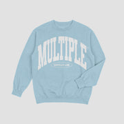 PUFF ARCH BLUE/WHITE  SWEATSHIRT